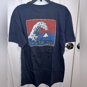 Men’s Quicksilver Great Wave T-Shirt - Large